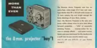 Free download Brownie Movie Projector Ad free photo or picture to be edited with GIMP online image editor