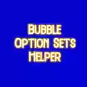 Bubble Option Sets Helper  screen for extension Chrome web store in OffiDocs Chromium