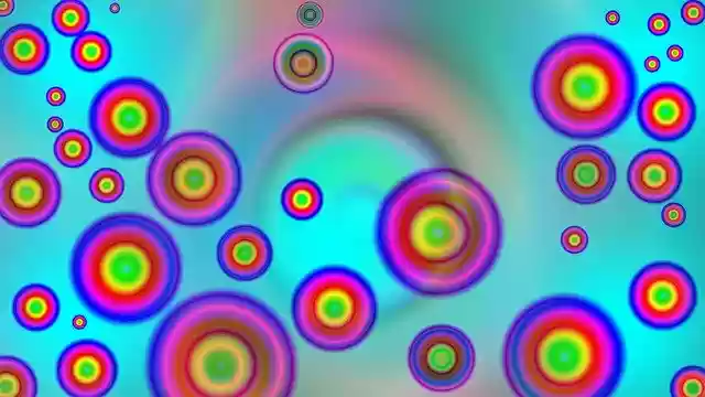 Free download Bubbles Colorful Creative -  free illustration to be edited with GIMP free online image editor