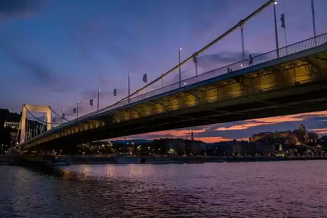 Free download Budapest Bridge Danube -  free photo or picture to be edited with GIMP online image editor