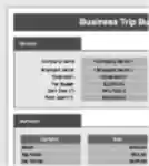 Free download Budget Sheet for Business Trip DOC, XLS or PPT template free to be edited with LibreOffice online or OpenOffice Desktop online