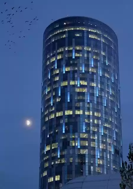 Free download Building Glass Tower -  free free photo or picture to be edited with GIMP online image editor