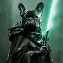 Bulldog Jedi Live Wallpaper  screen for extension Chrome web store in OffiDocs Chromium