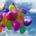 Bunch of balloons  screen for extension Chrome web store in OffiDocs Chromium