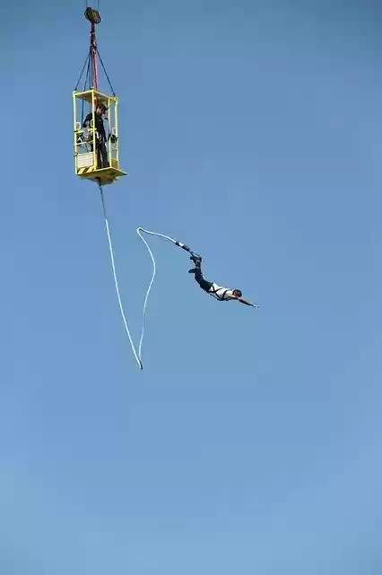 Free download Bungee Fall Jump -  free photo or picture to be edited with GIMP online image editor