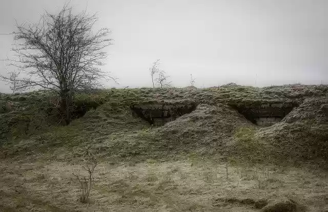 Free download Bunker War Landscape -  free free photo or picture to be edited with GIMP online image editor