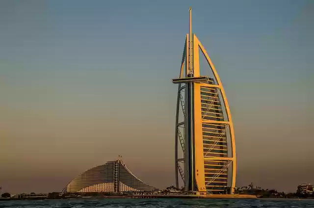 Free download burj al arab dubai sunset emirates free picture to be edited with GIMP free online image editor