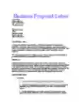 LibreOfficeオンラインまたはOpenOfficeデスクトップオンラインで無料で編集できるビジネスプロポーザルレターテンプレートDOC、XLS、またはPPTテンプレートを無料でダウンロード