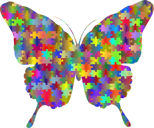 Free download Butterfly Jigsaw PuzzleFree vector graphic on Pixabay free illustration to be edited with GIMP online image editor