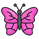 butterfly leaves  screen for extension Chrome web store in OffiDocs Chromium