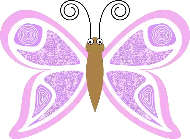 Free download Butterfly Lilac - Free vector graphic on Pixabay free illustration to be edited with GIMP free online image editor