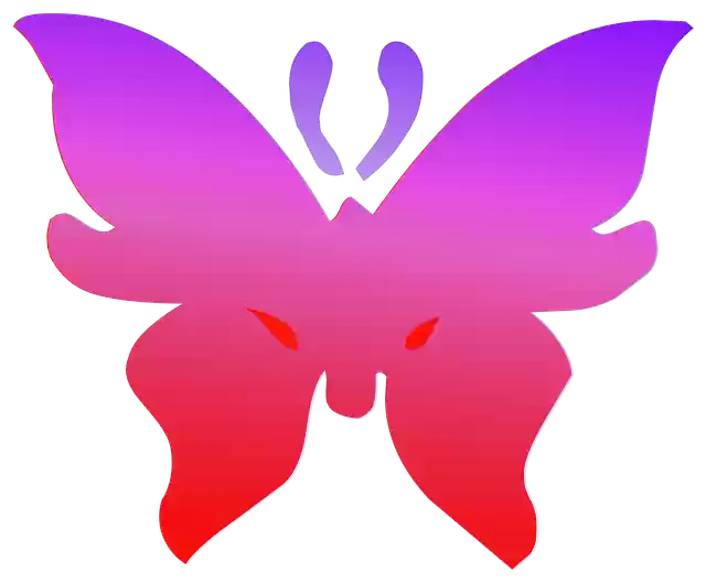 Free download Butterfly Red Purple -  free illustration to be edited with GIMP free online image editor