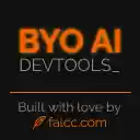 BYO LLM: DevTools  screen for extension Chrome web store in OffiDocs Chromium