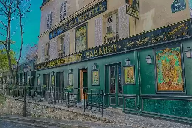 Free download Cabaret Paris Montmartre -  free free photo or picture to be edited with GIMP online image editor