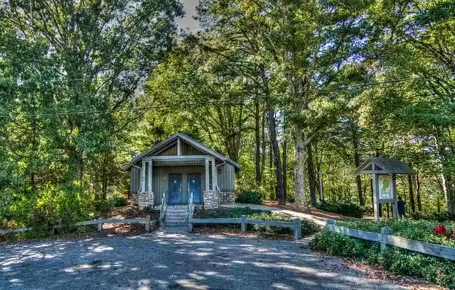 Free download Cabin Forest Trees -  free photo or picture to be edited with GIMP online image editor