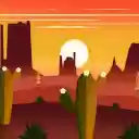 Cactus flower painting  screen for extension Chrome web store in OffiDocs Chromium