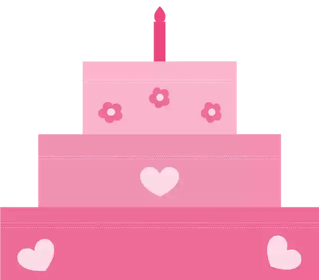 Free download Cake Birthday Pink Girl -  free illustration to be edited with GIMP free online image editor