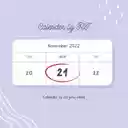 Calender by RT  screen for extension Chrome web store in OffiDocs Chromium