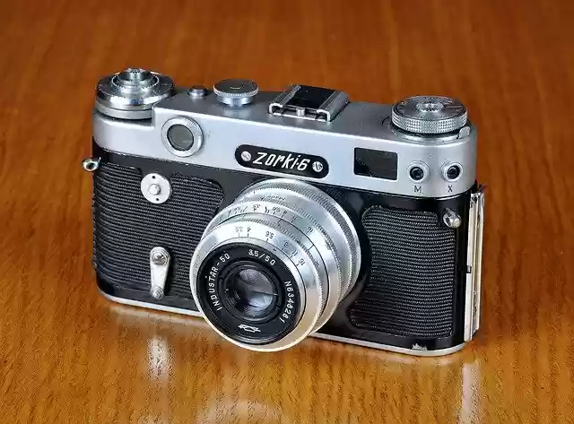 Free download camera old camera dawn zorki free picture to be edited with GIMP free online image editor