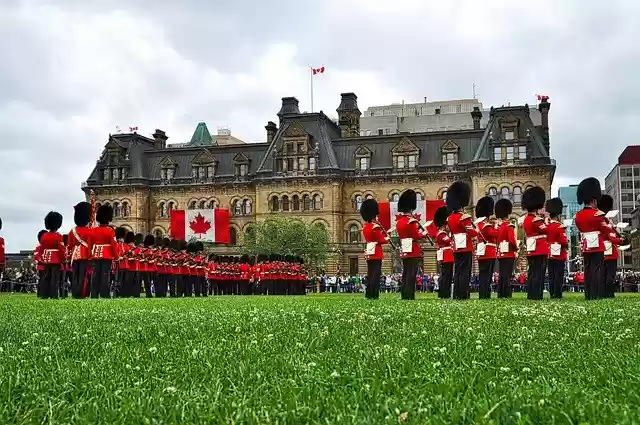 Free download Canada Ottawa Ceremonial Guard -  free photo or picture to be edited with GIMP online image editor