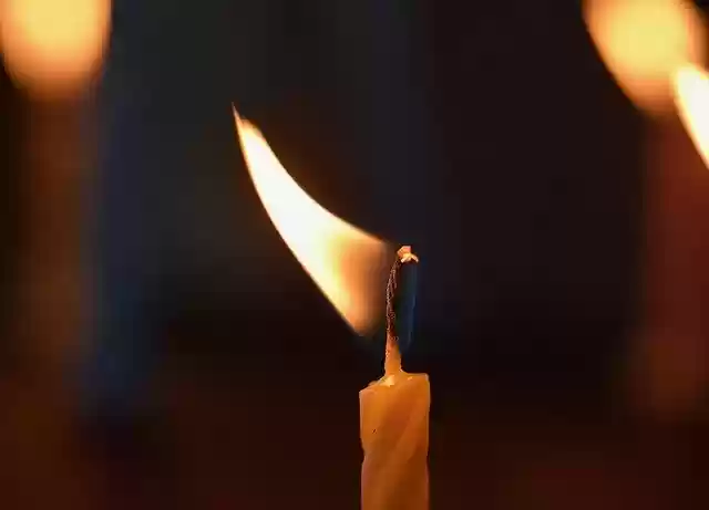 Free download Candle Fire Flame free photo template to be edited with GIMP online image editor