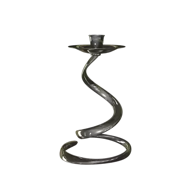 Free download Candle Holder Spiral Metal -  free illustration to be edited with GIMP free online image editor