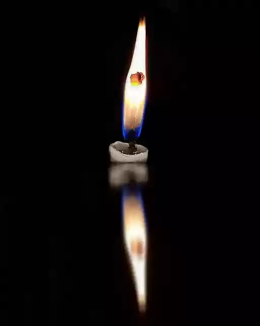 Free picture Candle Reflection Lowlight -  to be edited by GIMP free image editor by OffiDocs