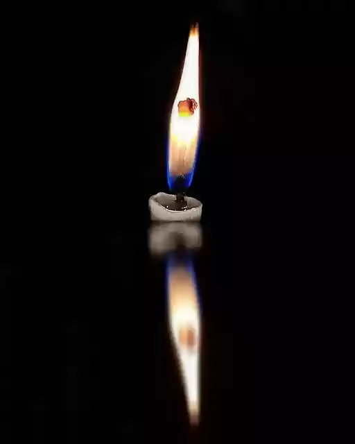 Free download Candle Reflection Lowlight -  free photo or picture to be edited with GIMP online image editor