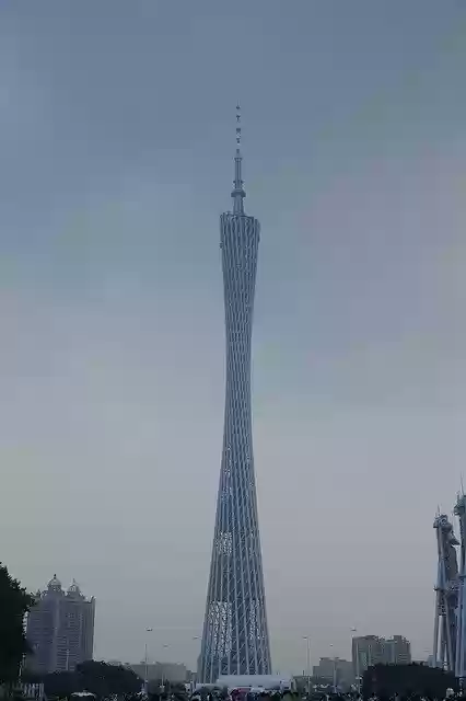 Free download Canton Tower Building -  free photo or picture to be edited with GIMP online image editor