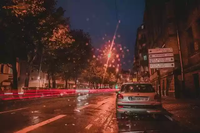 Free download Car Blue Vintage -  free photo or picture to be edited with GIMP online image editor