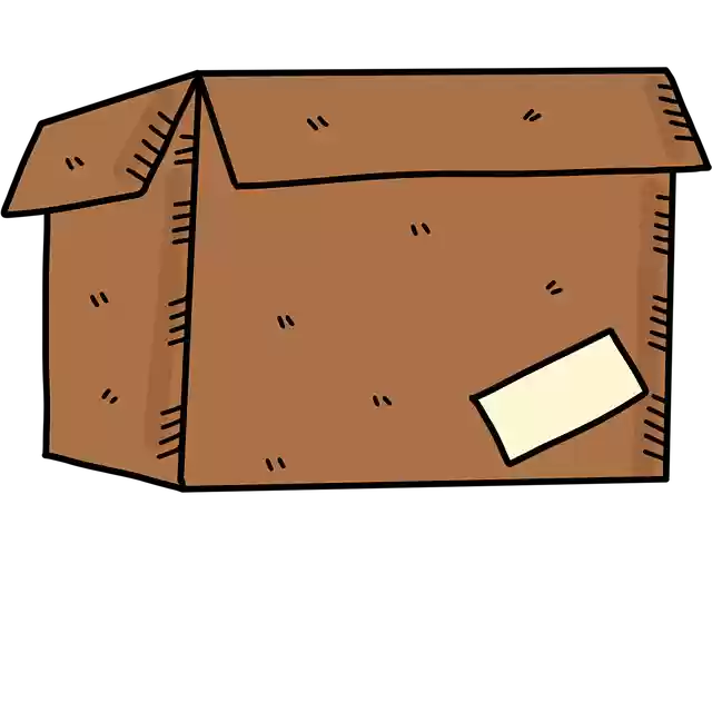 Free download Cardboard Box Leaving Mo free illustration to be edited with GIMP online image editor