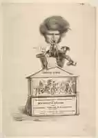 Free download Caricature of Berlioz, from La Caricature Provisoire, no. 1 free photo or picture to be edited with GIMP online image editor