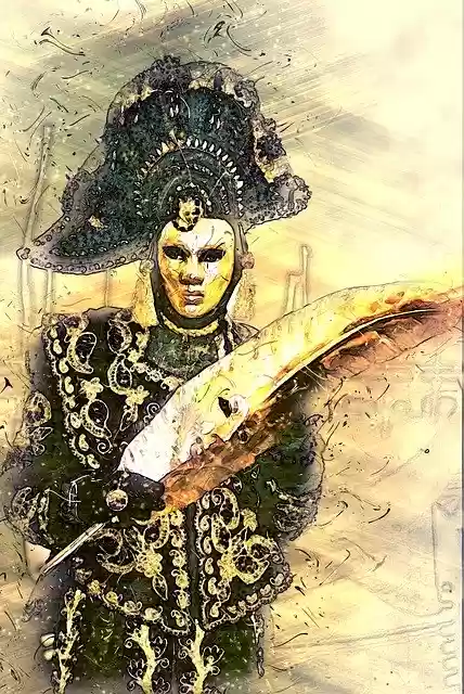 Free download Carnival Mask Figure free illustration to be edited with GIMP online image editor