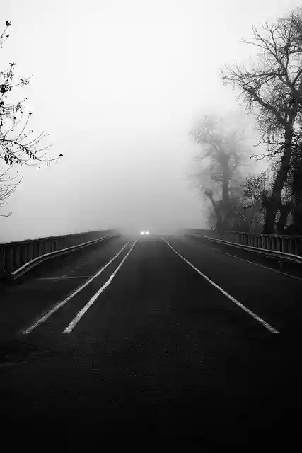 Free download car road fog travel exploration free picture to be edited with GIMP free online image editor