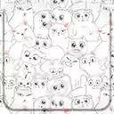 Cartoon Cats  screen for extension Chrome web store in OffiDocs Chromium