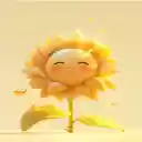 Cartoon sunflower wallpaper  screen for extension Chrome web store in OffiDocs Chromium