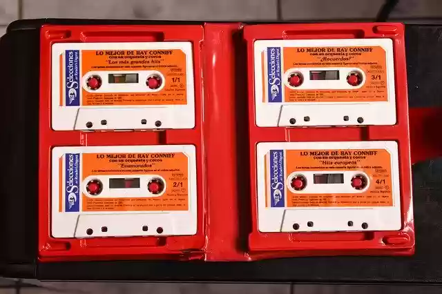 Free download Cassettes Music Retro -  free photo or picture to be edited with GIMP online image editor