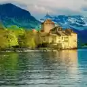 Castle by the lake wallpaper  screen for extension Chrome web store in OffiDocs Chromium