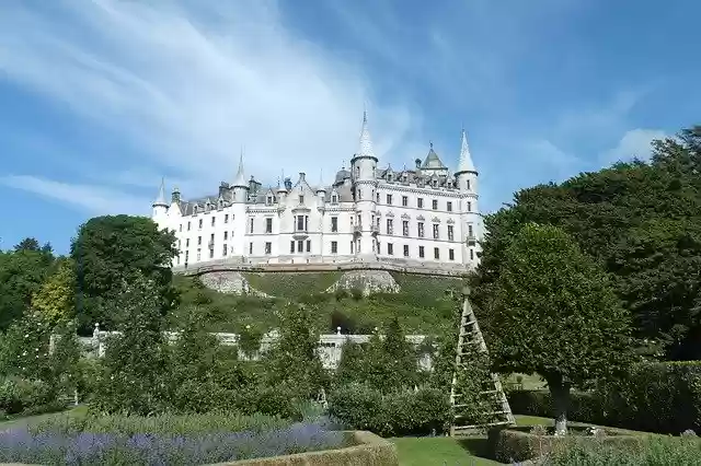 Free download Castle Dunrobin Scotland -  free free photo or picture to be edited with GIMP online image editor