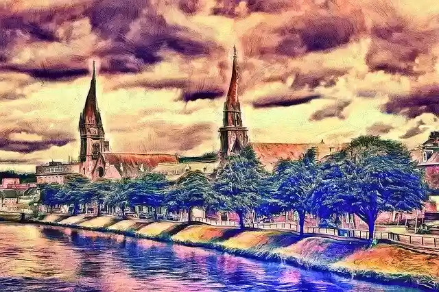 Free download Castle Fortress Landmark -  free illustration to be edited with GIMP free online image editor