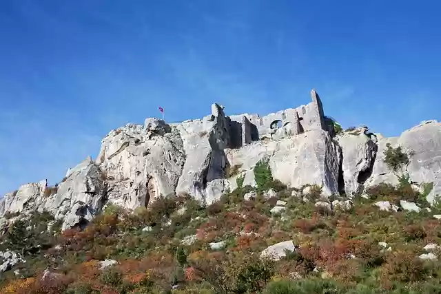 Free download castle hilltop shrubs mountain free picture to be edited with GIMP free online image editor