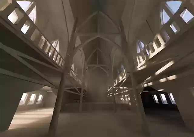 Free download Castle Interior 3D -  free illustration to be edited with GIMP free online image editor