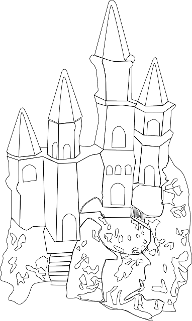 Free download Castle Medieval Landmark - Free vector graphic on Pixabay free illustration to be edited with GIMP free online image editor