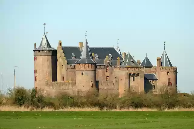 Free download castle muiderslot lock fort free picture to be edited with GIMP free online image editor