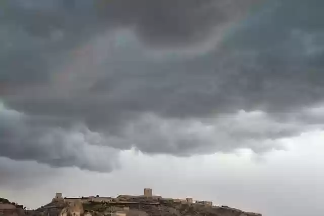 Free download castle storm clouds weather nature free picture to be edited with GIMP free online image editor