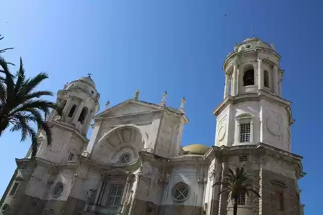 Free download Cathedral Of Cadiz Andalusia -  free photo or picture to be edited with GIMP online image editor