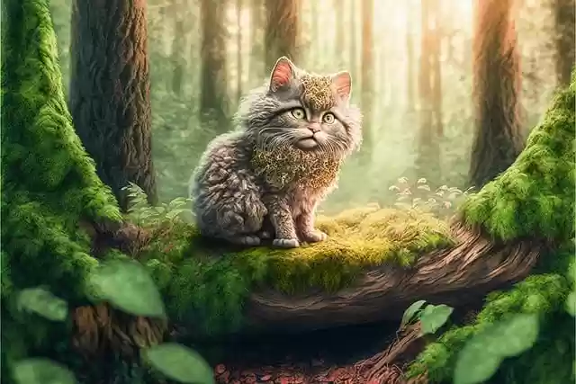 ດາວໂຫຼດຟຣີຮູບແມວ kitten ສັດປ່າໄມ້ປັນໄດ້ຟຣີທີ່ຈະແກ້ໄຂດ້ວຍ GIMP ບັນນາທິການຮູບພາບອອນໄລນ໌ຟຣີ