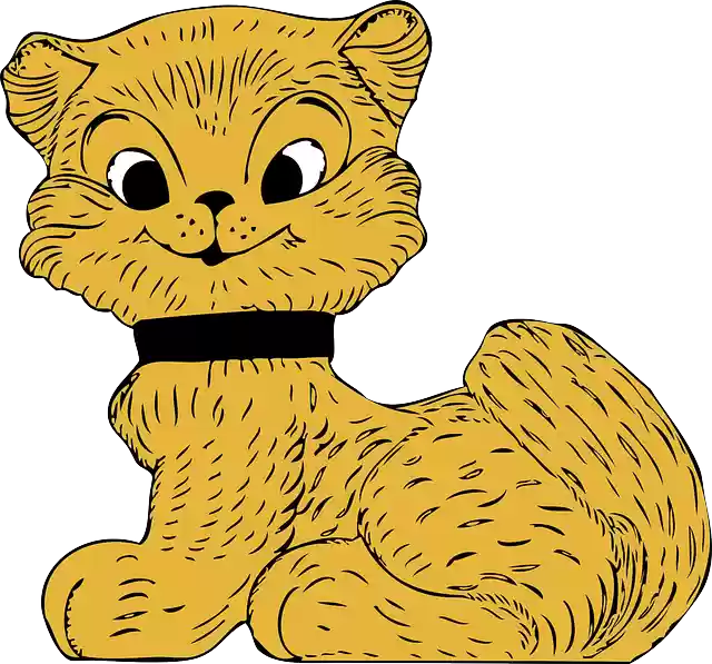 Free download Cat Kitten Smiling - Free vector graphic on Pixabay free illustration to be edited with GIMP free online image editor