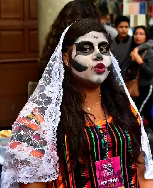 Free download Catrina Day Of The Dead Costume -  free photo or picture to be edited with GIMP online image editor