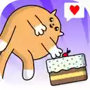 Cats Love Cake Game Bounce your cat and avoid obstacles!  screen for extension Chrome web store in OffiDocs Chromium